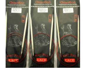 Круговые спицы ChiaoGoo Red Lace 6мм